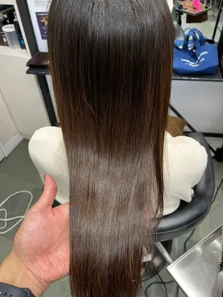 ロング 中迫 航成のヘアスタイル