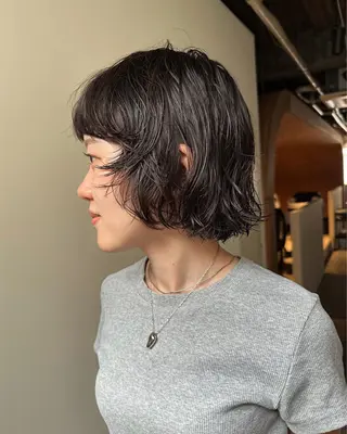 パーマ tuna   トゥナ所属・藤川 暖士のヘアスタイル