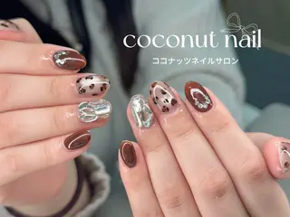 ネイル 神田 ココナッツのネイルデザイン