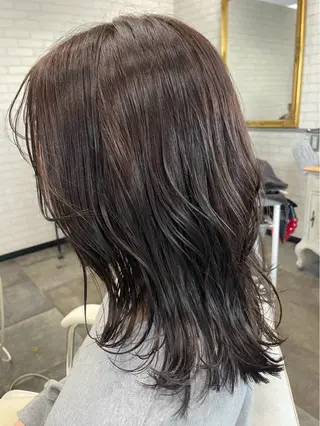 ミディアム The Apartment of Solon Citta 船橋609所属・髪質改善/縮毛矯正/ 美髪/個室/ハラのヘアスタイル