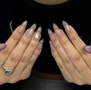 ネイル if Hair＆Nail Salon所属・IKA /海外ネイル /個性派/ワンホンのネイルデザイン