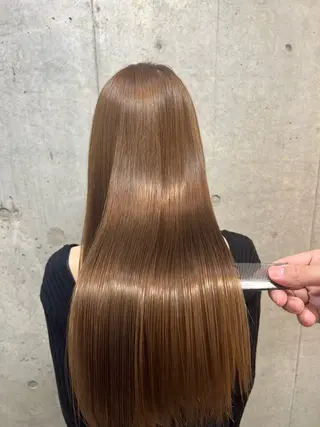 ロング youres hair神楽坂店所属・青木 啓輔のヘアスタイル