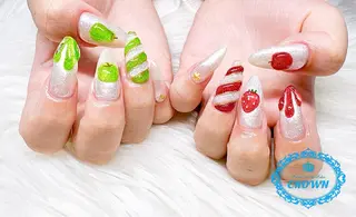 ネイル CROWN プライベートサロンのネイルデザイン