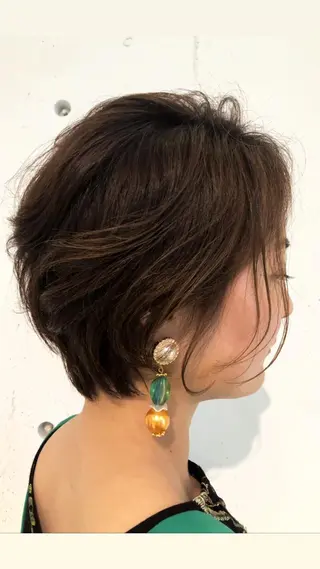 ショート AiRU hair MARINAのヘアスタイル