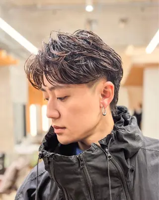 メンズ 新宿メンズ/パーマ /縮毛矯正/佐竹汰月のヘアスタイル