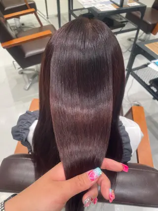 ロング カラー 新田 杏梨のマツエク・マツパデザイン