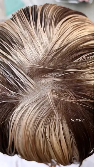 ミディアム カラー haco＋所属・圧倒的デザイン力 店長🎨RENAのヘアスタイル
