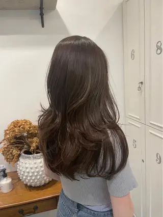 ロング tiravento 南船場店所属・nana 韓国スタイル🇰🇷のヘアスタイル