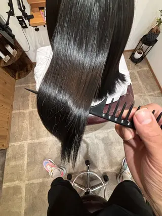 セミロング Hair&healing  en所属・中村 祥隆のヘアスタイル