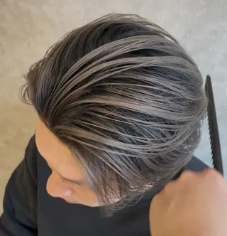 カラー メンズ ブリーチ特化｜メンズ 支持率◎ Takuのヘアスタイル