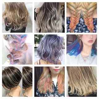 ミディアム カラー hairstudio NOAのヘアスタイル