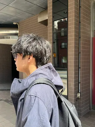 パーマ メンズ Men's NAM 八角のヘアスタイル