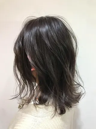 ミディアム カラー 似合わせ/ブリーチ カラー.岡田友仁のヘアスタイル