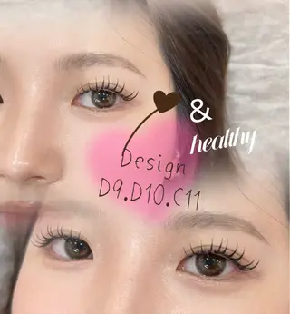 マツエク・マツパ eyelist kyoka🍒⁂のマツエク・マツパデザイン