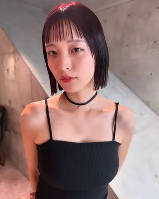 ショート カラー route南堀江所属・✂️ボブの神様 北村涼✂️のヘアスタイル