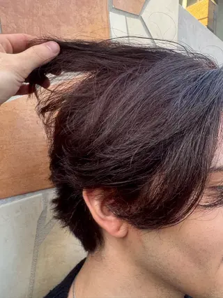 ショート カラー メンズ NEO PHILIA 沼袋所属・持永 日耀のヘアスタイル