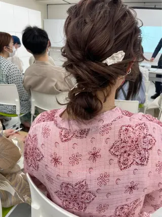 ロング ヘアアレンジ 透明感🎀LOREN エリコ🌈のヘアスタイル