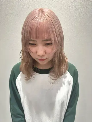 ミディアム カラー 艶カラー/エクステ/ MIRAI🪽のヘアスタイル