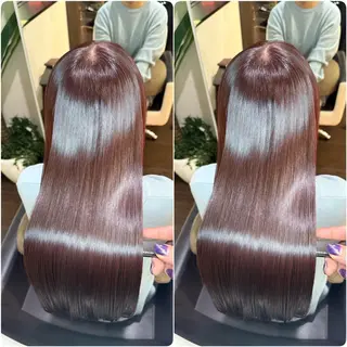 ロング youres hair 髪質改善トリートメント&ヘッドスパ　新宿EAST所属・🌹ULTOWA🌹 髪質改善/縮毛/店長のヘアスタイル