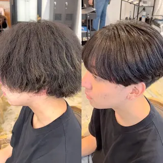 パーマ メンズ 🌈モリグチ ケイスケ🦄のヘアスタイル
