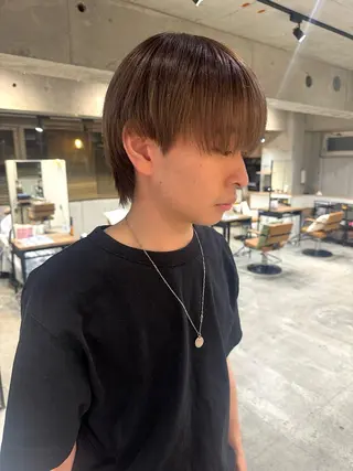 ヘアアレンジ メンズ 顔まわり/艶カラー/ 🤎himari🤎のヘアスタイル