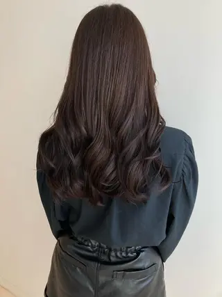 セミロング カラー nono/パーマ /顔まわりカット🐈のヘアスタイル