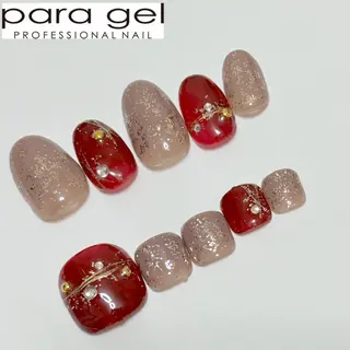 ネイル パラジェル専門店 認定サロンMILK USAGI三宮店所属・石堂 香のネイルデザイン