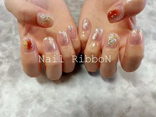 ネイル ネイルリボン 伊藤のネイルデザイン