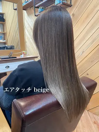 ロング カラー hair salon Ranun髪質改善のヘアスタイル