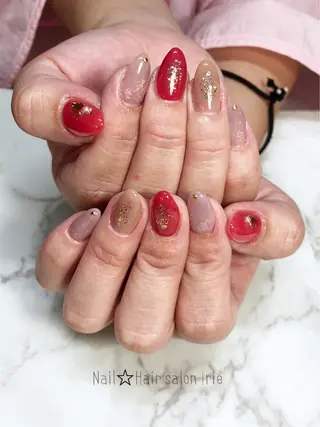 ネイル Hair salon Irie所属・與儀 知佳のネイルデザイン