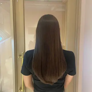 ロング マホ/日吉/髪質改善 /レイヤー/ガーリーのヘアスタイル
