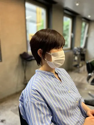 ショート 新井 翼/銀座 メンズお任せくださいのヘアスタイル