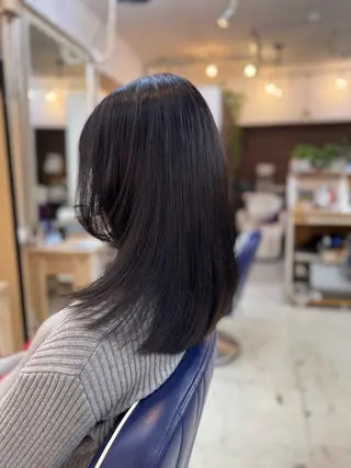 セミロング 仲田 大記のヘアスタイル