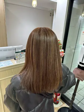 ロング 久枝 世愛のヘアスタイル