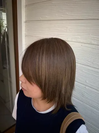 ショート カラー イーストハムネオ高木 亮人🌿のヘアスタイル