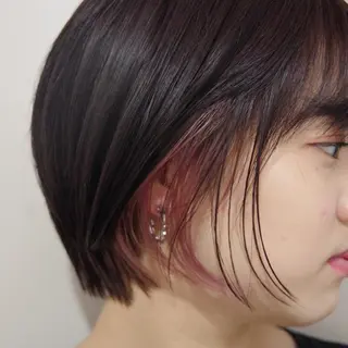 ショート カラー ショート/ボブ/ 吉祥寺/ryoのヘアスタイル