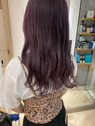 ロング 🍋暖色カラーヘアア レンジniina🍋のヘアスタイル