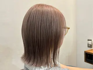 ミディアム カラー 小顔似合わせカット ┊︎*AYANO*のヘアスタイル