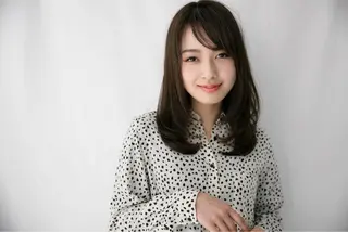 セミロング Endearing 銀座/レイヤーカットのヘアスタイル