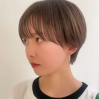 ショート カラー ショート/ボブ/ 吉祥寺/ryoのヘアスタイル