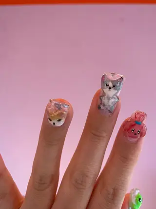 ネイル NICO nail　三軒茶屋店　ネイル＆アイラッシュ所属・oichan 𖦹°‧のネイルデザイン