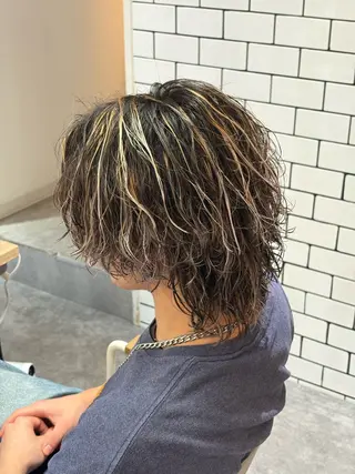 カラー パーマ メンズ メンズ特化美容師 /泉壱恵のヘアスタイル