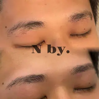 メンズ アイブロウ B3 share salon所属・‪N by.‪🔆‬ natsumiのマツエク・マツパデザイン