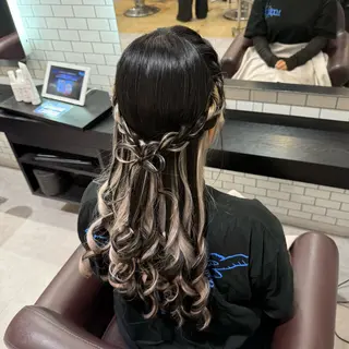 ロング ヘアアレンジ 🎀ヘアアレンジ 🎀ななみのヘアスタイル