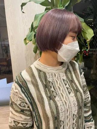 ショート ボブカットモデル/パ ーマ/harunaのヘアスタイル