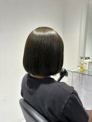 ミディアム カラー 表参道♡暗髪^ྀི 艶カラー♡アユミのヘアスタイル