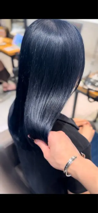 ミディアム カラー 🌿earth亀有店 【緑髪のノブ】🌿のヘアスタイル