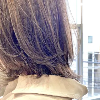 ミディアム カラー ヘアアレンジ tane.所属・【ダメージレス施術】 【透明感】北村 拓也のヘアスタイル