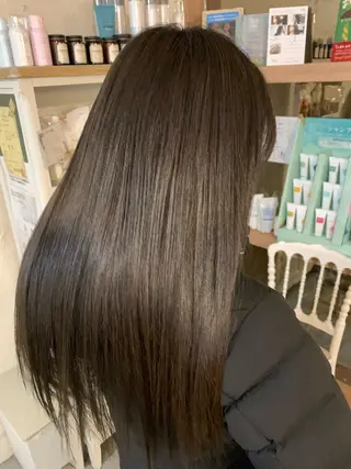 ロング 福永 ちひろのヘアスタイル