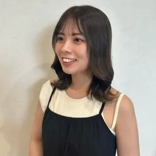 ミディアム カラー 【RISA大濠店】 ʀɪɴᴀ 🌼のヘアスタイル